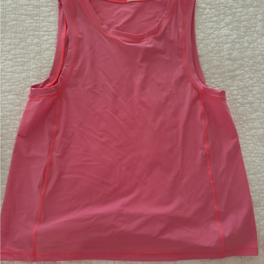 Pink Lululemon women’s tank top -
